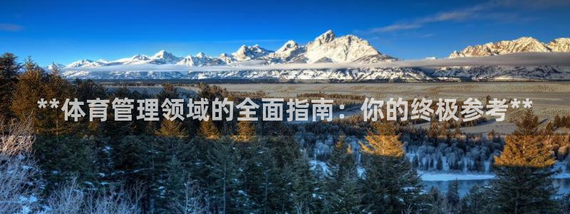必一运动体育app：**体育管理领域的全面指南：你的终极参考